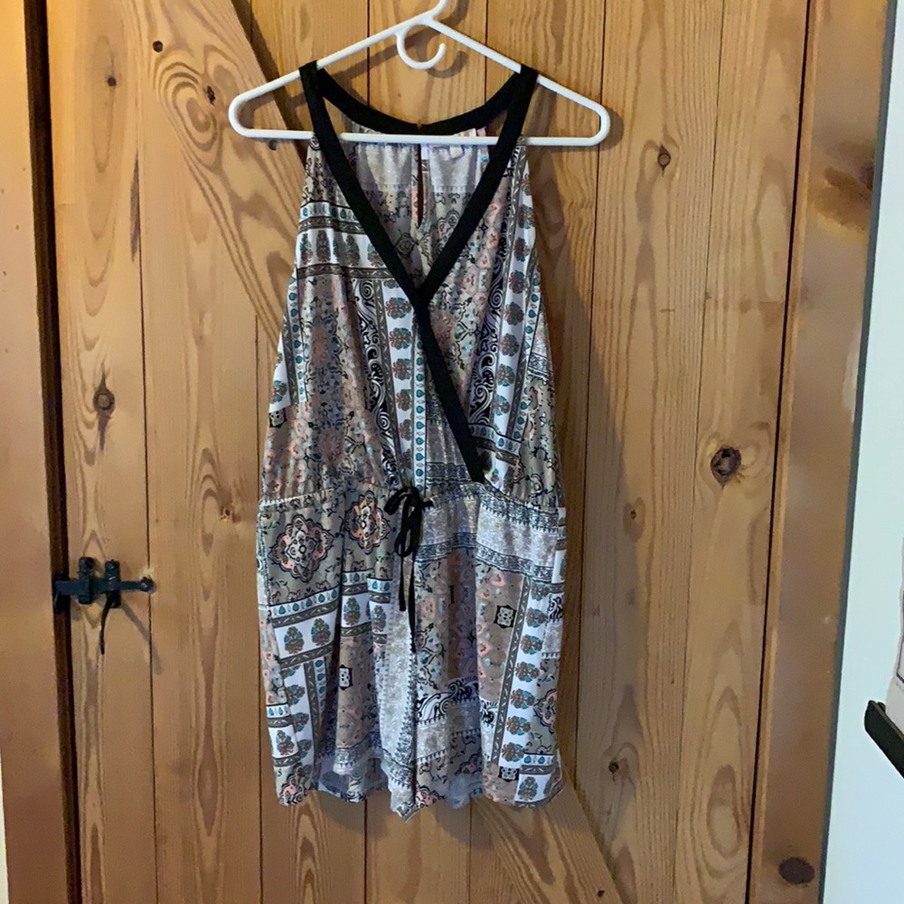 Stitch Fix Patterned Romper